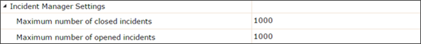 Incident Manager Settings Incident Manager Settings