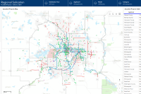 Regional Solicitations Projects Map